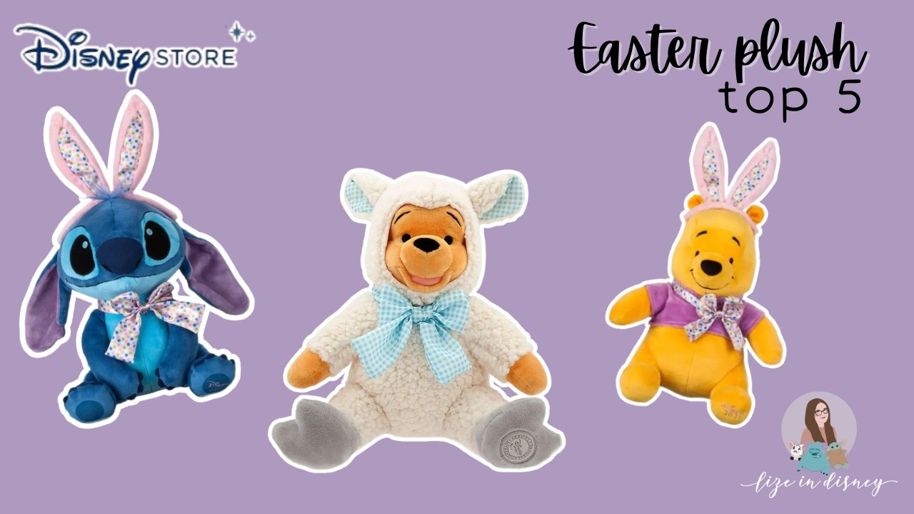 Мои 5 лучших пасхальных плюшевых игрушек Диснея 🐣 | Коллекция пасхальных плюшевых игрушек Диснея