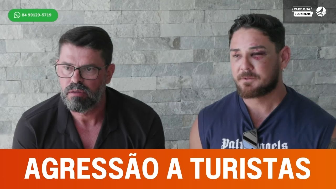 Turistas falam sobre as agressões sofridas em Pernambuco