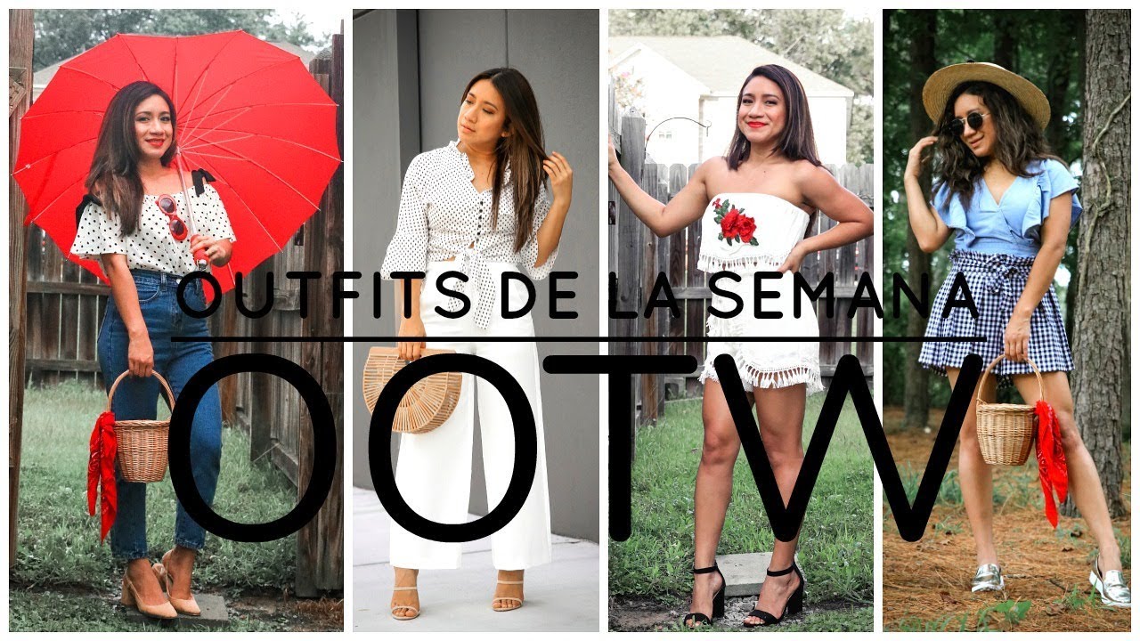 #OOTW ♡ 7 OUTFITS DE LA SEMANA (Agosto)  | JORYCK