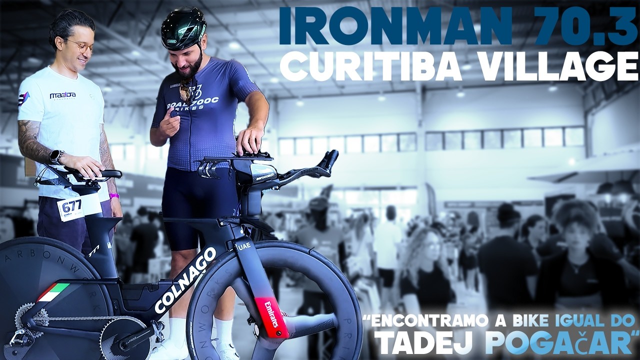 ENCONTRAMOS UMA COLNAGO TT1 NO VILLAGE DO IRONMAN 70.3 CWB