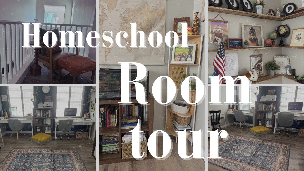 NEW✨HOMESCHOOL ROOM TOUR 2025-2026🏡📚