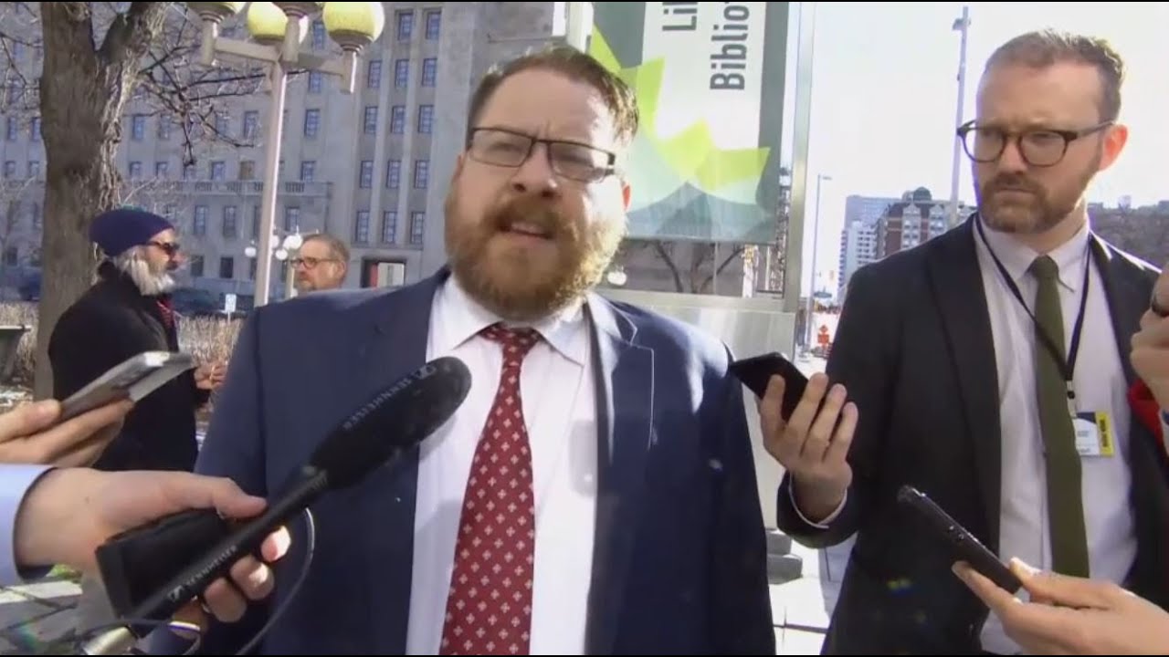 Convoy organizers’ lawyer speaks to media after removal from Emergencies Act inquiry – Nov. 22, 2022