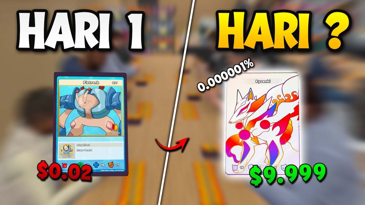 Gua Bikin Bisnis KARTU POKEMON Dan Mendapatkan GOD PACK Di TCG Card Shop Simulator