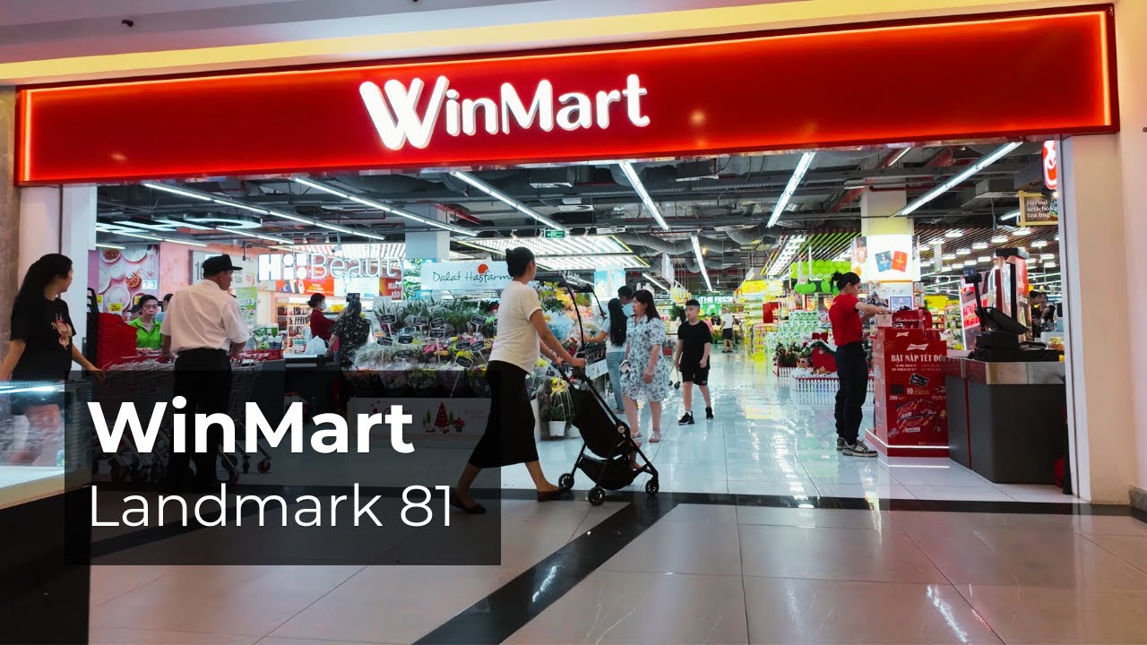 WinMart Supermarket Walk 4K | Christmas Morning Ambience | Vincom Landmark 81 | 19 Dec 2025