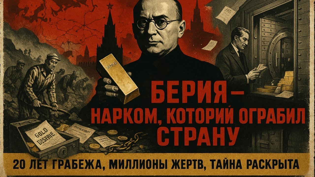 КАК БЕРИЯ ПЕРЕПРАВЛЯЛ ЗОЛОТО ЗА ГРАНИЦУ — тайные счета наркома