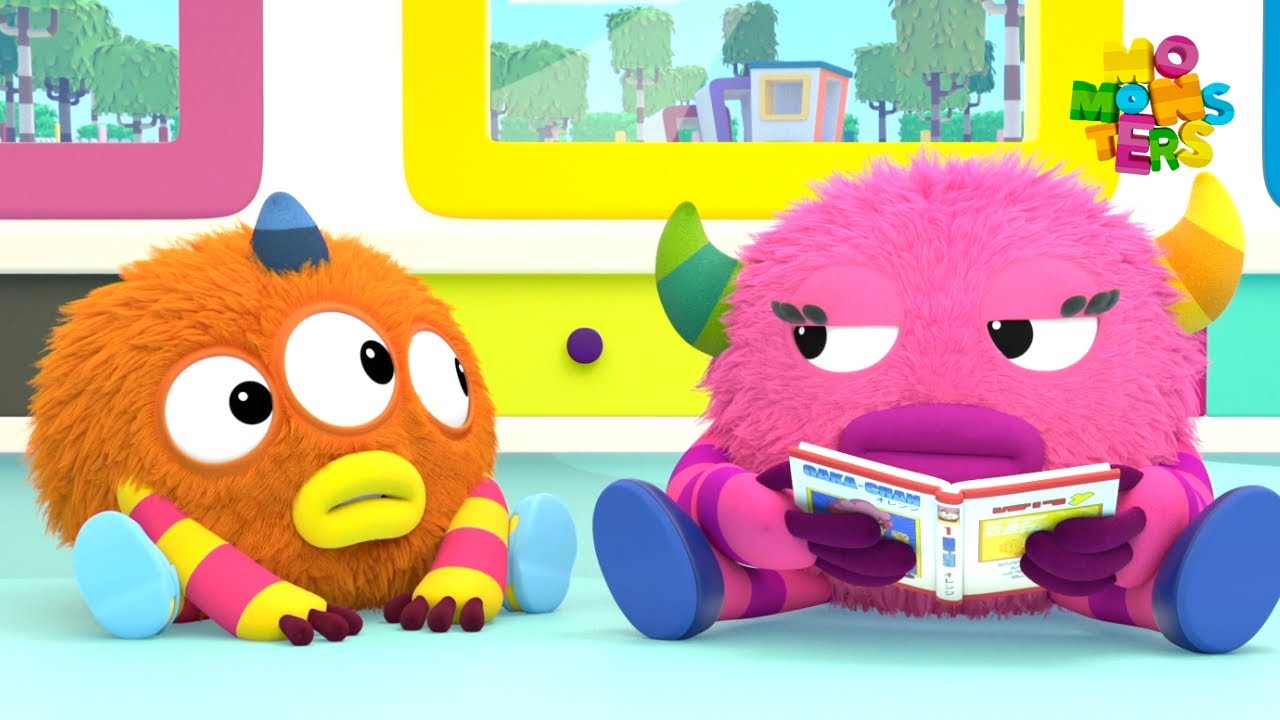 Quadrinhos | Momonsters | 95' Compilação | Desenhos Animados Educativos para Crianças