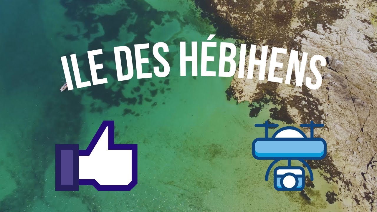 Film Drone 4k / St Jacut de la mer / Île des Hébihens