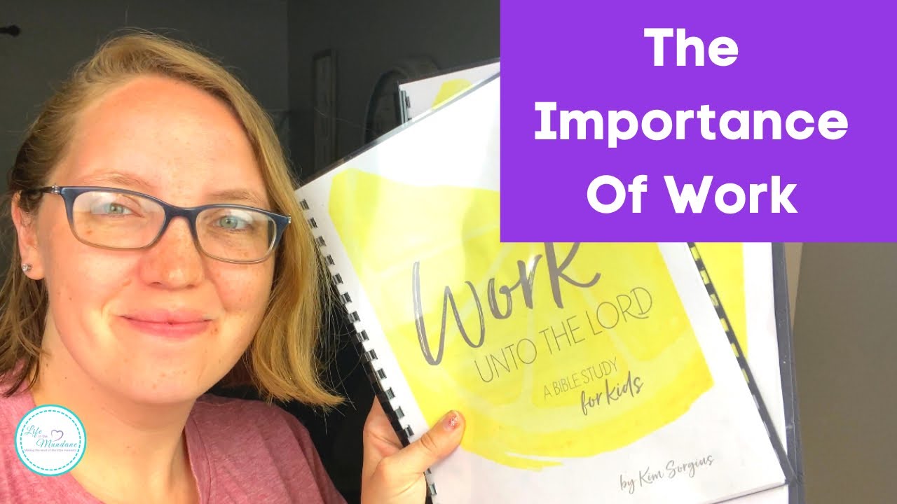 What The Bible Says About Work || Family Bible Study Flip Through || Not Consumed