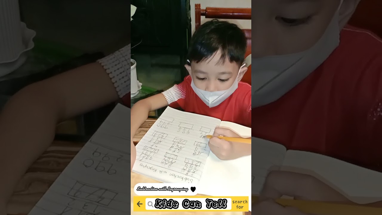 KINDER TUTEE Doing Subtraction with Regrouping using Tapon Technique | Kids Can Tell
