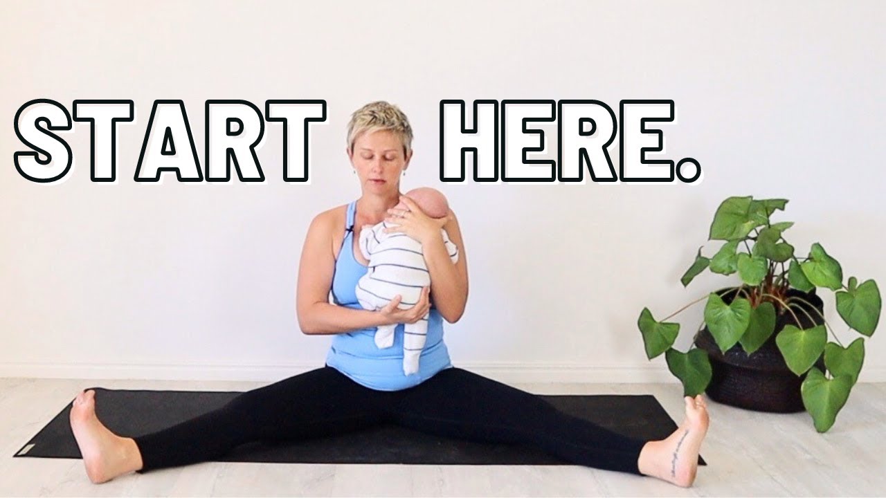 Gentle Postnatal Recovery Yoga - START HERE.