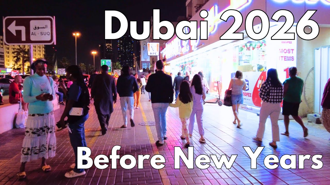 [4K] Dubai Before New Years Day Experience Al Satwa | Walking Tour