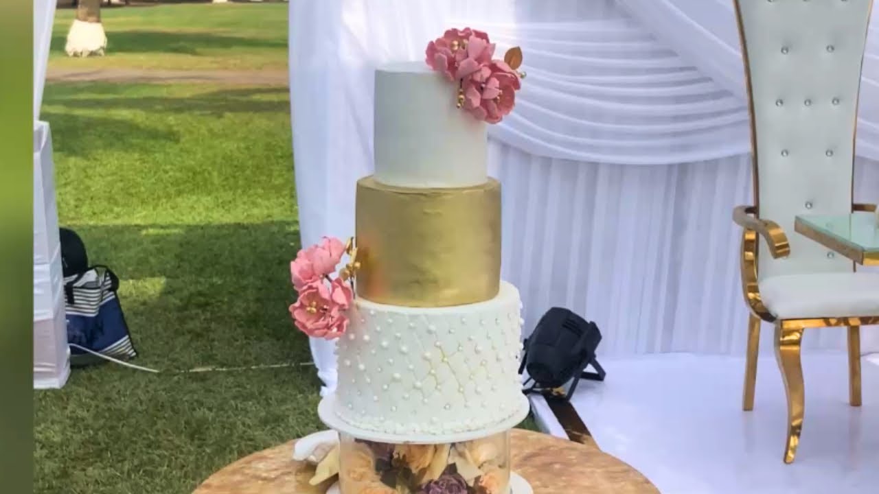 The real process of making a wedding cake| Arielle Bakes