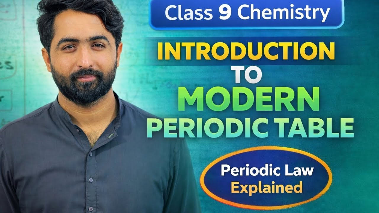 Introduction to Modern Periodic Table | Class 9 Chemistry New Book 2026