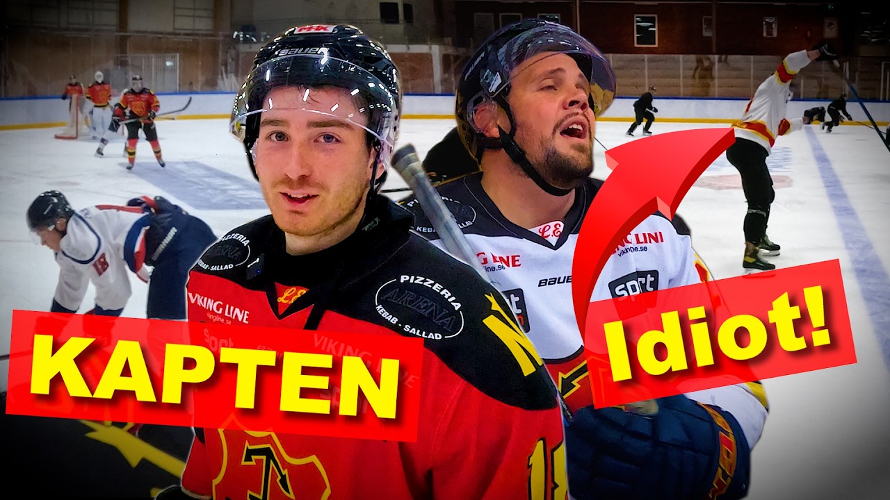 34. Kaptenen, revanschen och 120 kg bambi på hal is