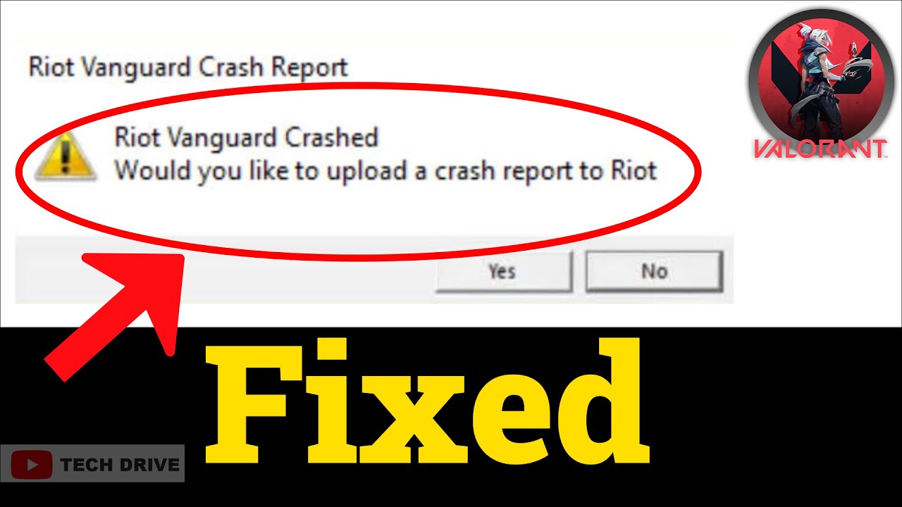 Fix Riot Vanguard Crashed Report | How To Fix Riot Vanguard Crashed | Fix Valorant Issue (solved)