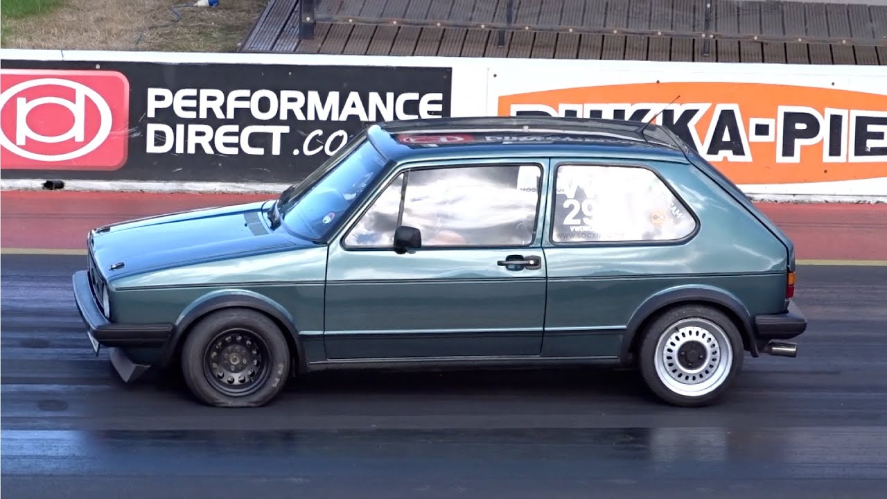 2014 VW Action - 2l 16v ABF powered MK1 Golf - 12.66 @ 108mph