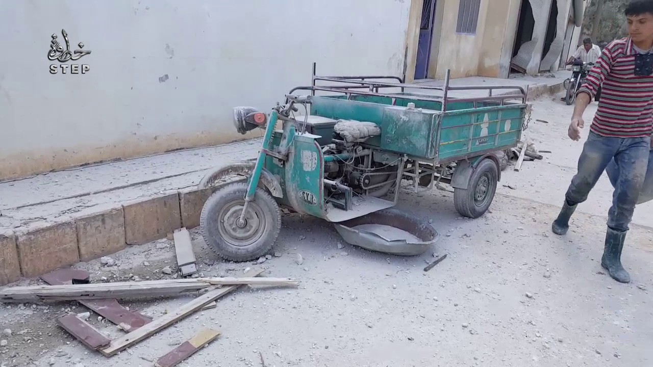 خطوة || ما خلفه القصف الروسي على بلدة 