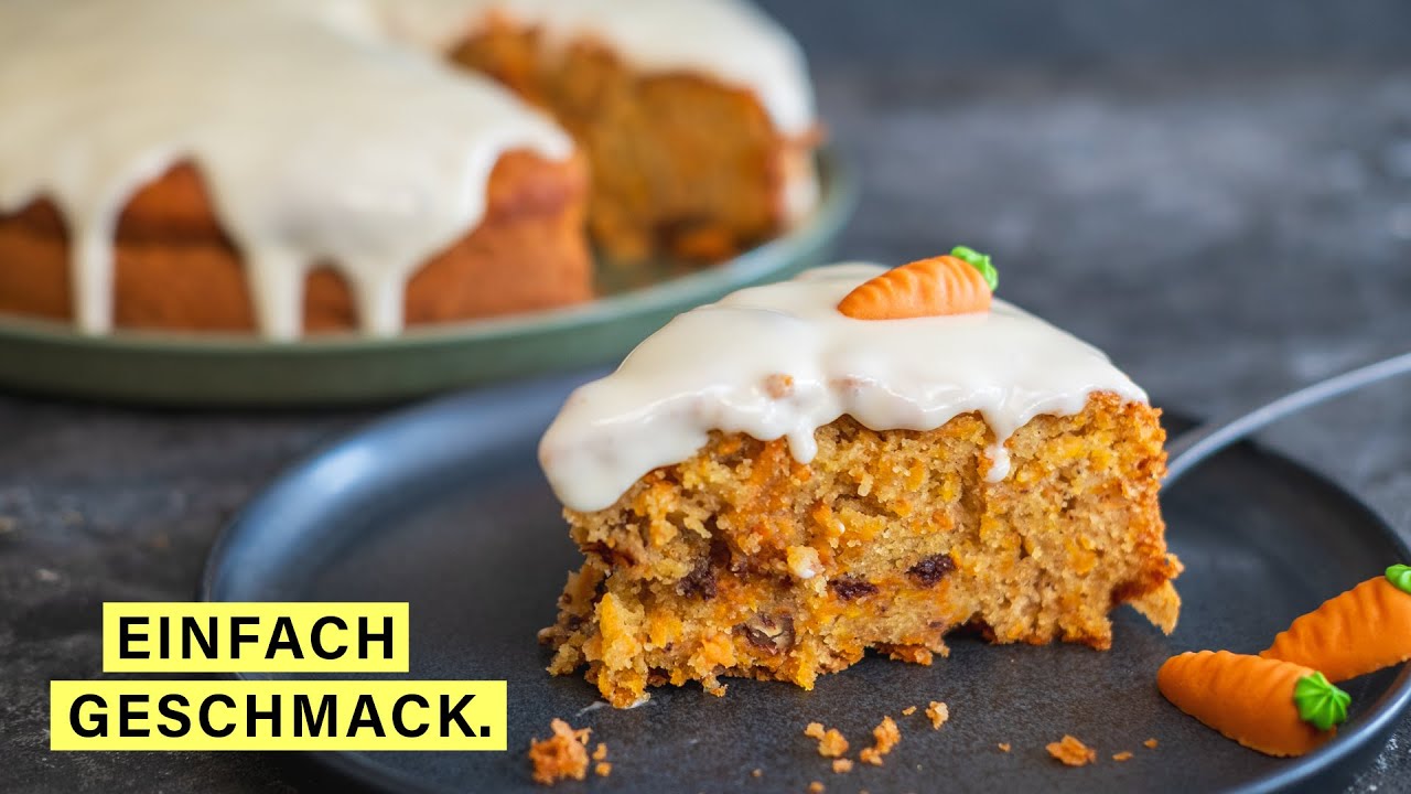 Das ultimative M&ouml;hrenkuchen Rezept: saftig, w&uuml;rzig & lecker 🥕