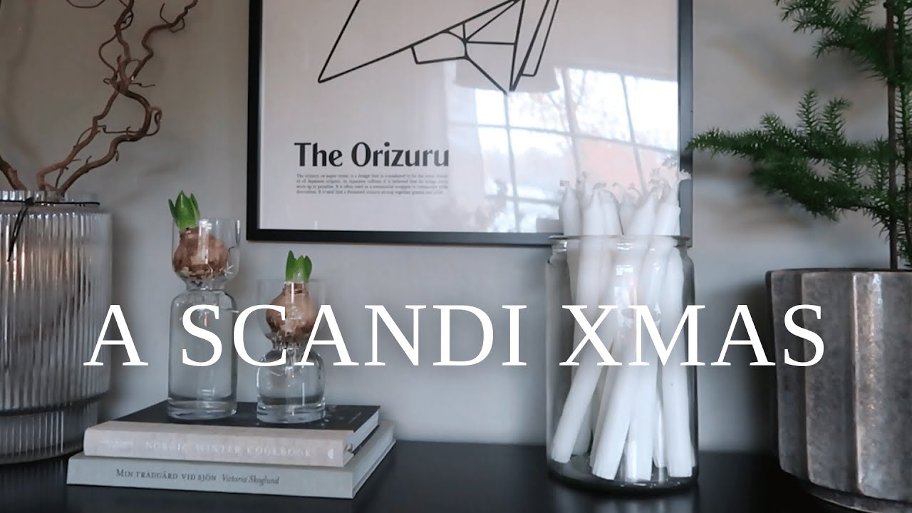 NOVENT - STARTING to DECORATE my SCANDINAVIAN HOME for CHRISTMAS I Slow Living Silent Vlog