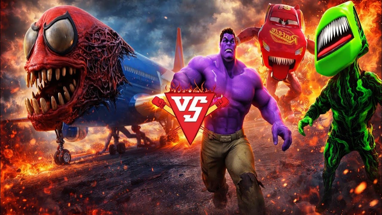 Monster Airplane vs Mutant Legends 😱 | Ultimate Battle