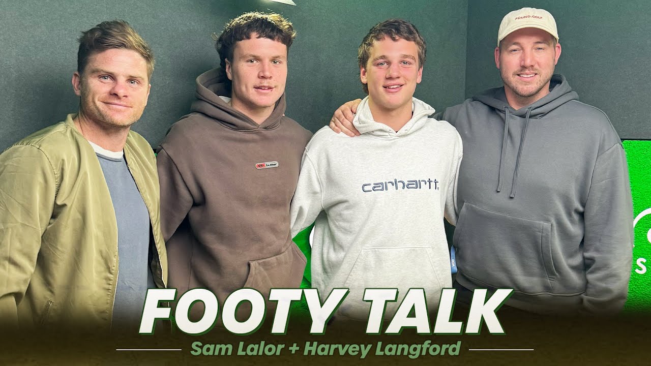 Sam Lalor & Harvey Langford preview the 2024 AFL draft | Footy Talk AFL