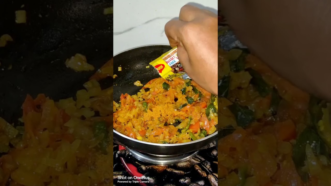 Maggi masala upma recipe #cooking #delicious #DesiZaika #indianfood #recipe #tasty #youtubefood