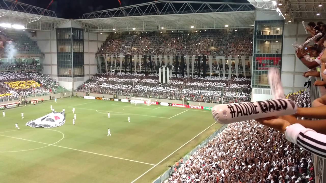 Entrada Atlético x São Paulo - Mosaico