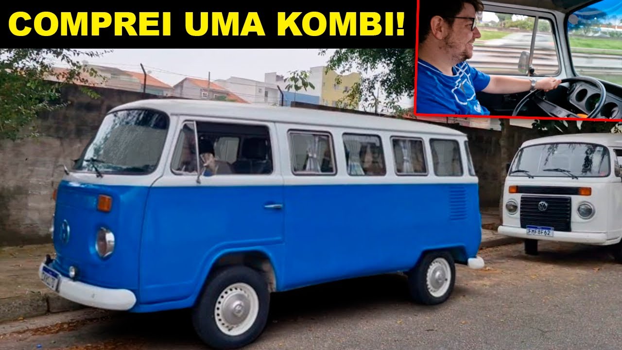 A 1ª KOMBI DO CANAL PL | VIAGEM DE 250KM DE KOMBI 1986!