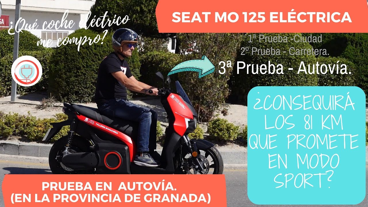 SEAT MO 125 en autovía