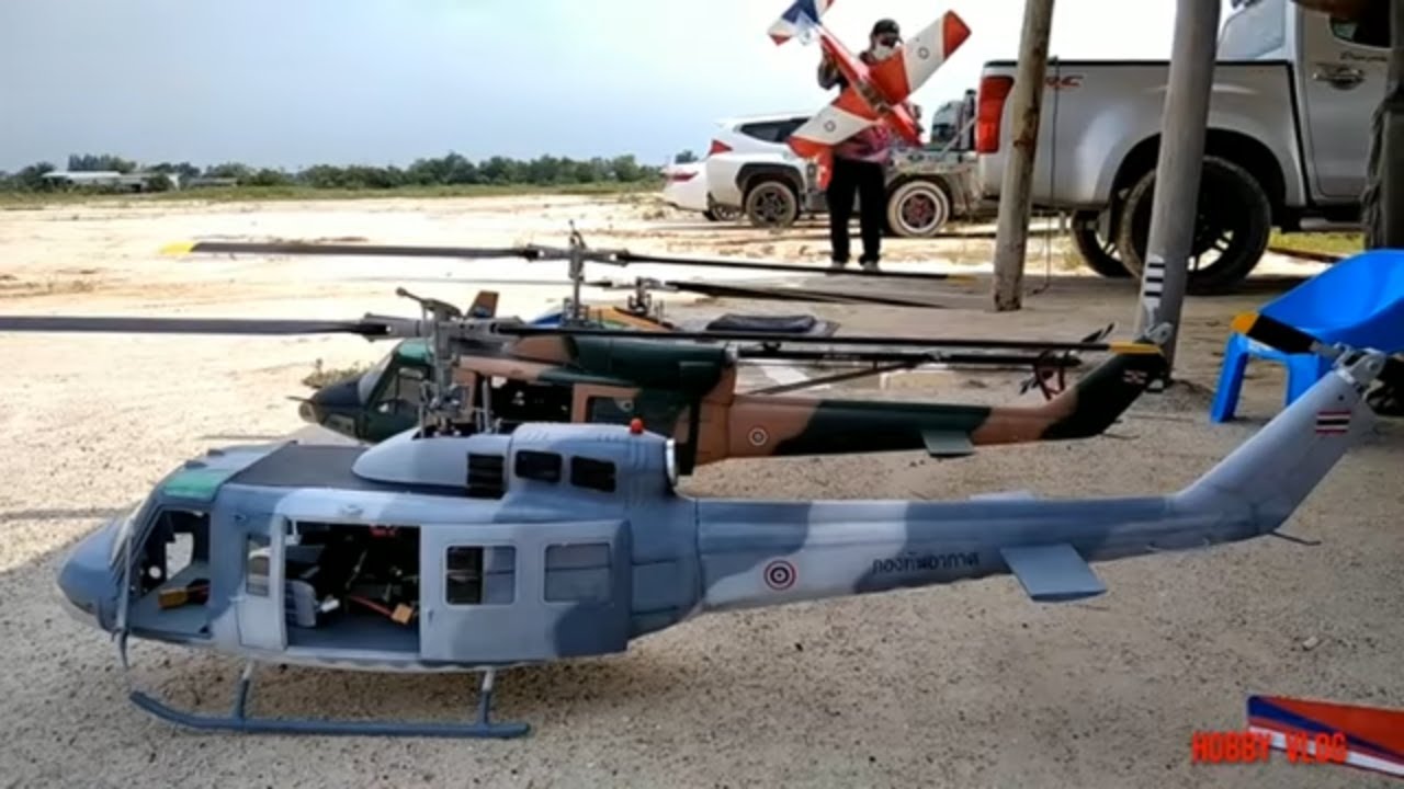 Радиоуправляемые весы для вертолета Huey - RC trex 800 Scale UH1N Huey-Align Trex 800E Pro DFC