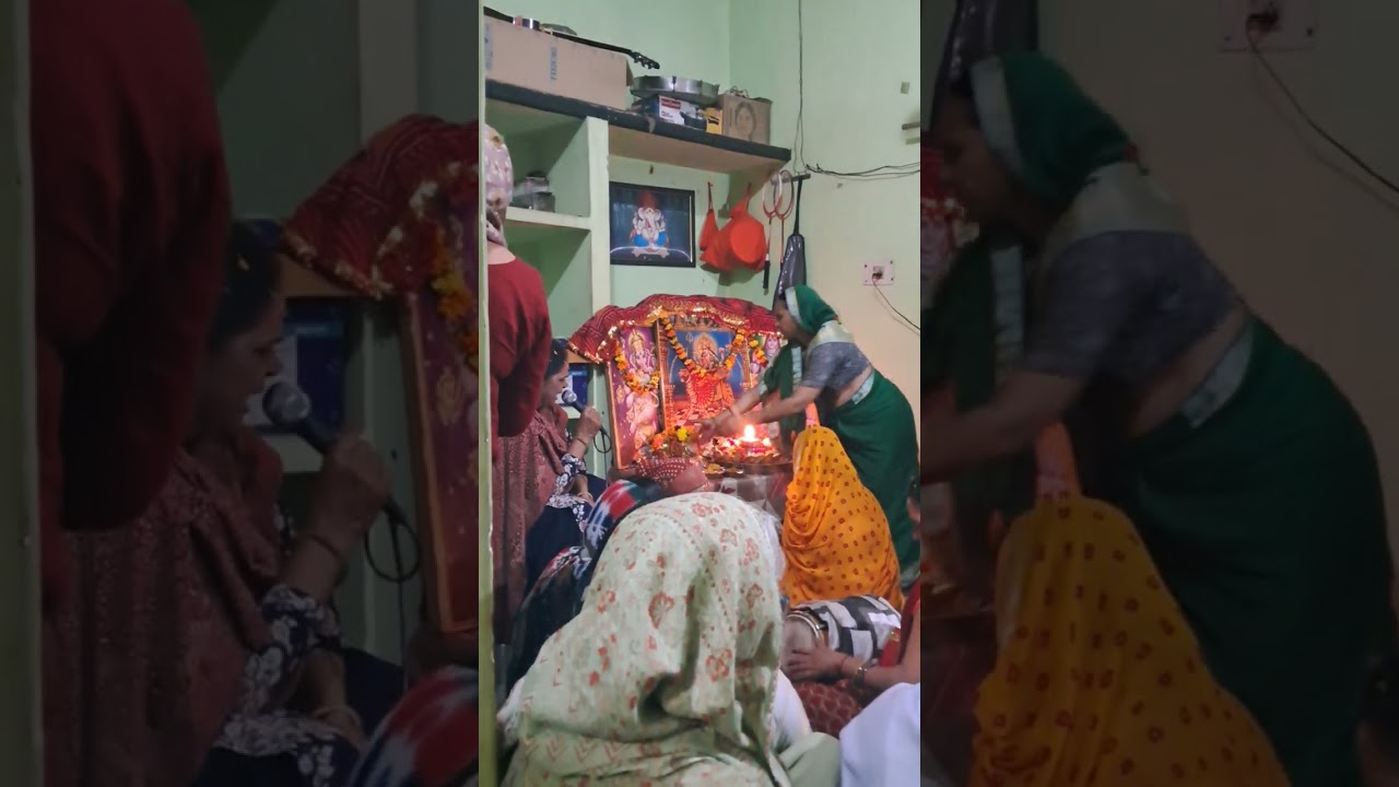 भोग भजन 🙏अमृत वर्षा  डान्स के साथ  जय  माता दी 🎉🙏😍