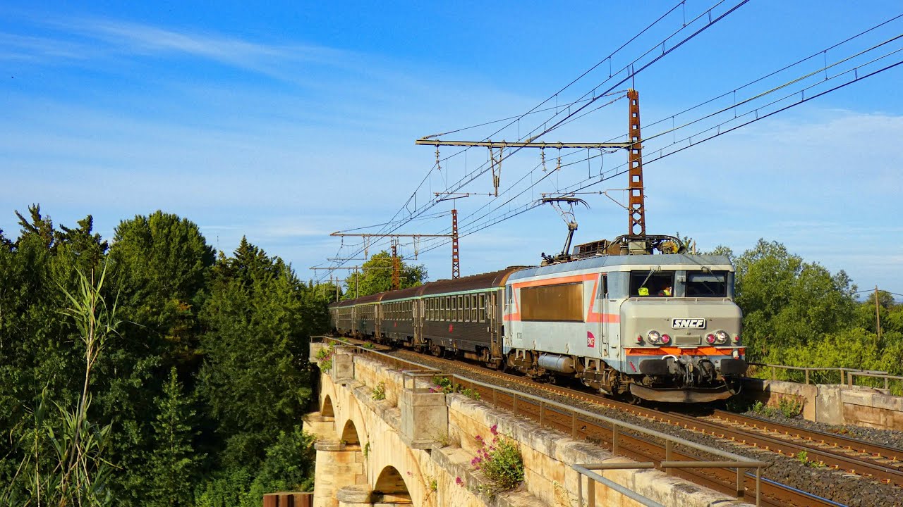 Train Touristique à gogo et un bon traffic dans le Sud de la France !