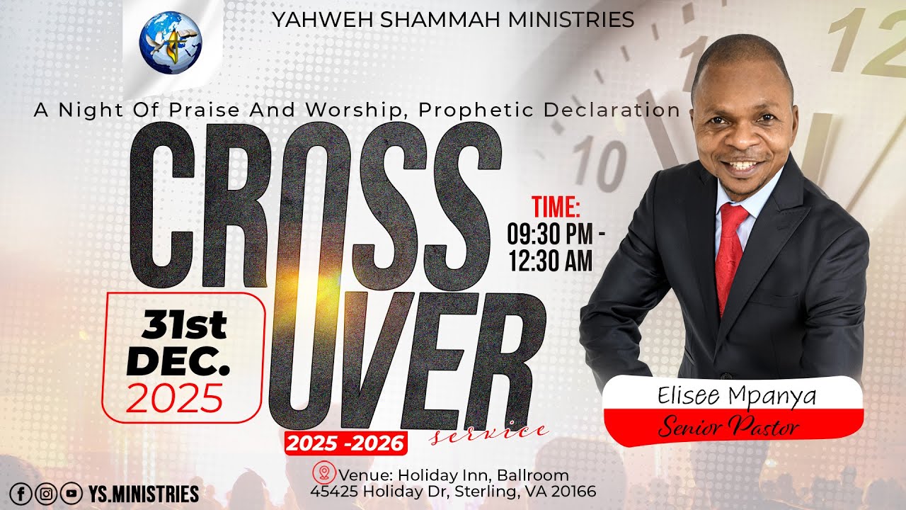 Wednesday December 31st, 2025 | The Unexpected Grace | Senior Pastor Elisee Mpanya