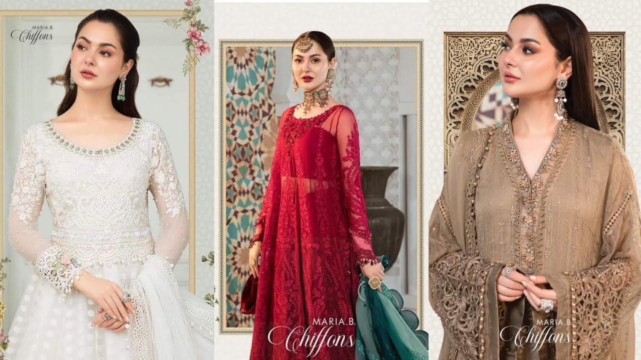MARIA.B Unstitched Chiffons Eid Collection '22 #MariaB,