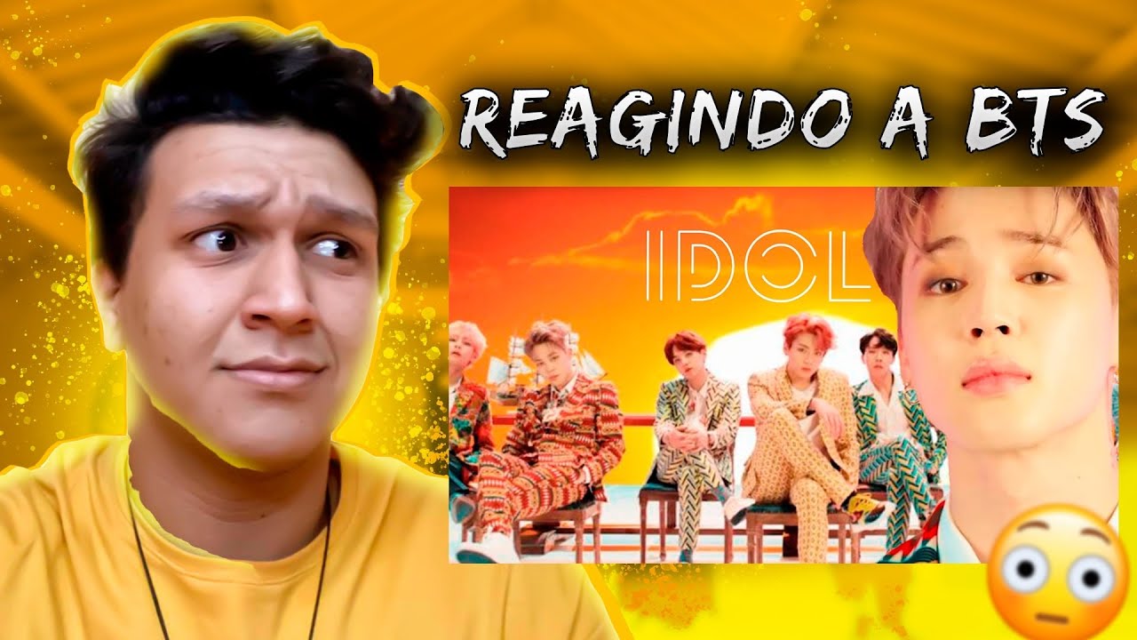 (React) BTS - 'Idol' (MV - Parte 1) | Professor de Dança Reagindo