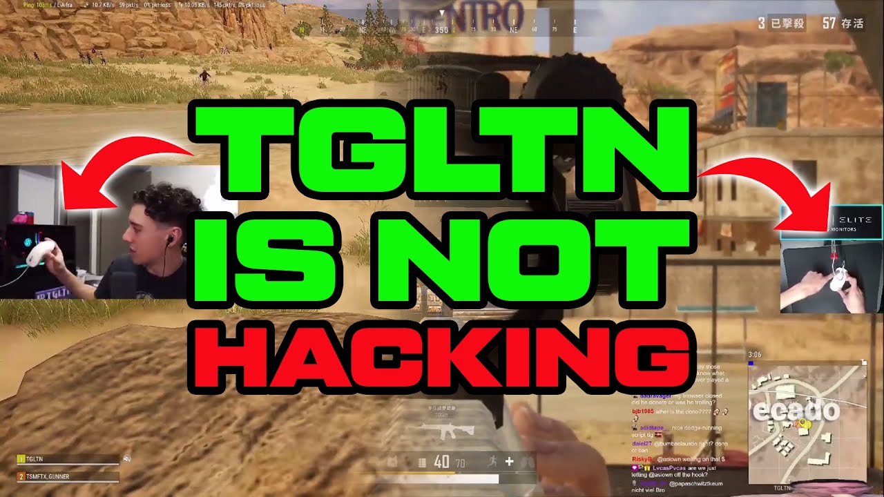 TGLTN proves that he is not cheating