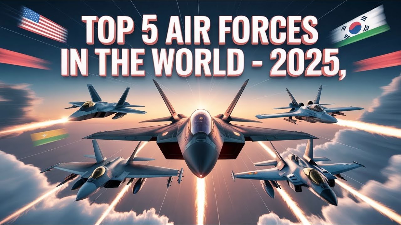 Top 5 Air Forces in the World - 2025