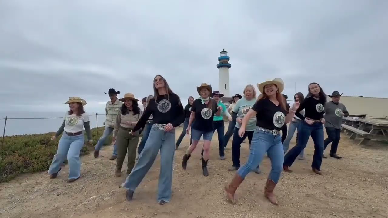 Coastside Country 2025 Lighthouse Dance Off video
