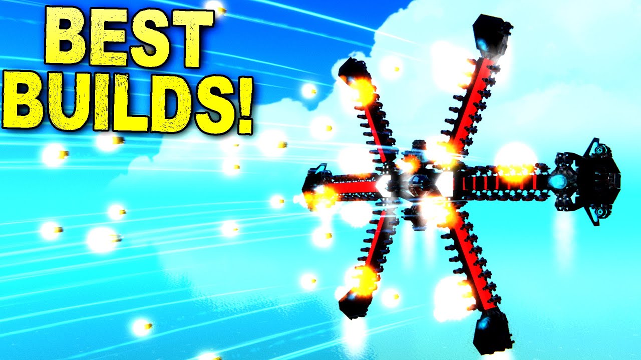 VTOL Made of Cannons, Mini Skate Park, and MORE! [BEST CREATIONS] - Trailmakers Gameplay