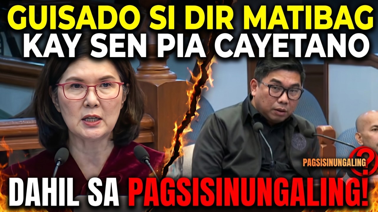 GUISADO SI DIR MATIBAG KAY SEN PIA CAYETANO DAHIL SA PAGSISINUNGALING!