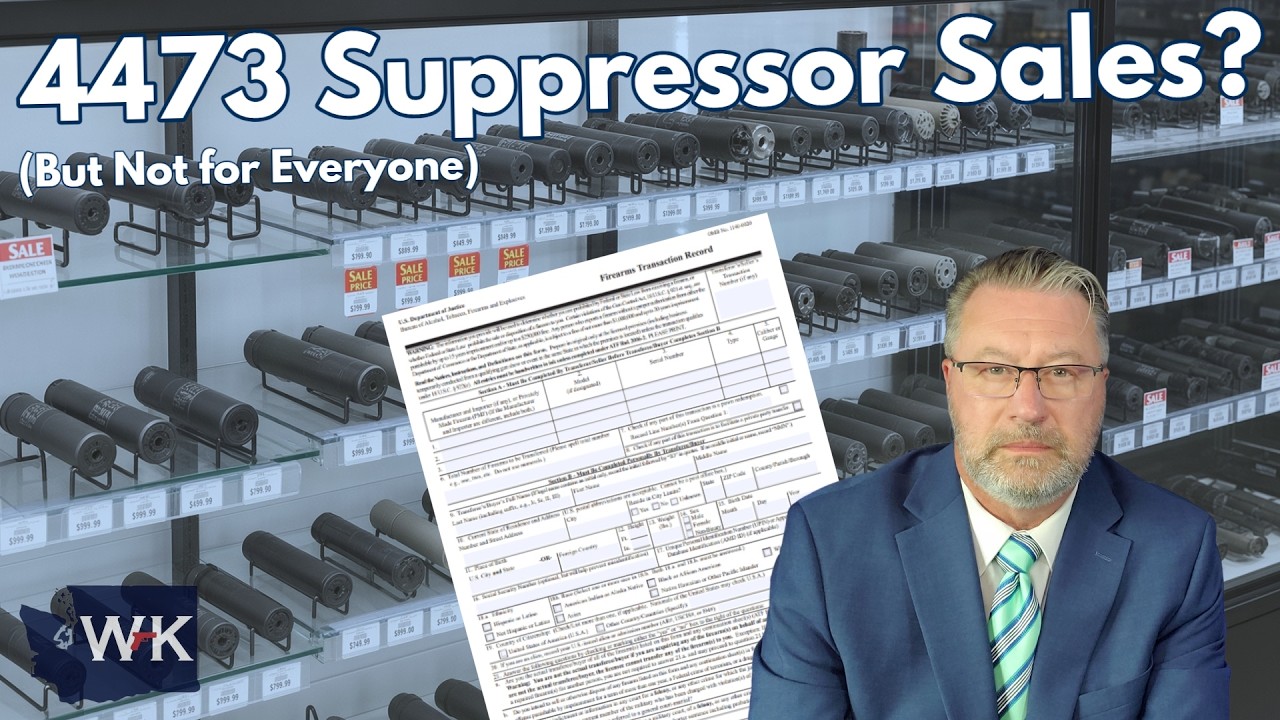 ATF одобрило продажи глушителей по форме 4473? (Но не спешите радоваться)