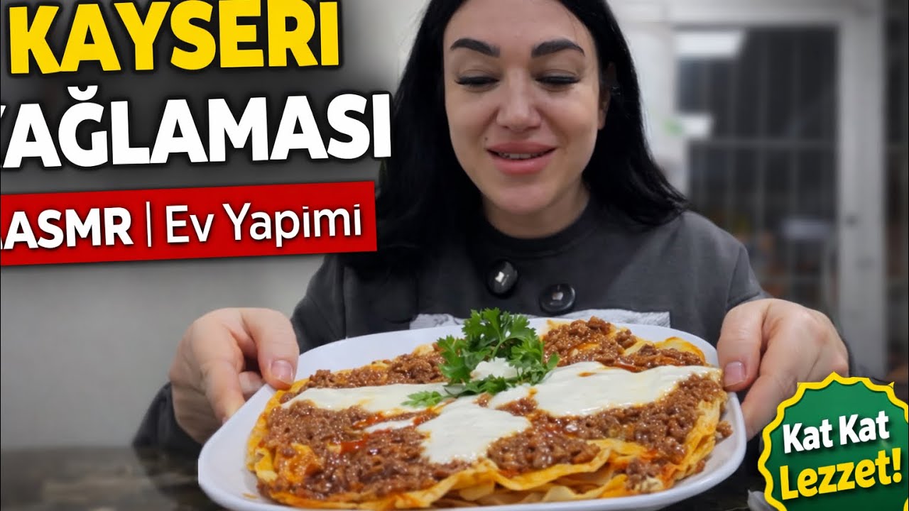 Kayseri yağlaması | asmr | sizce kaç kat ? #asmr 