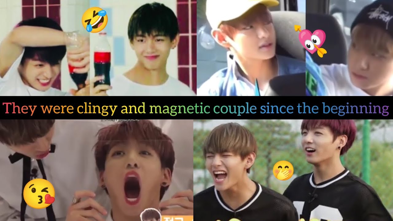 taekook hidden and unnoticed moments from run BTS (episodes 1 - 5)