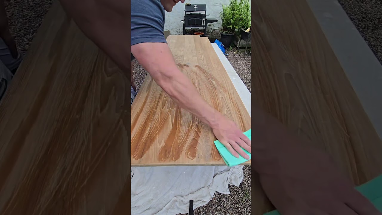 Renovating an old worktop