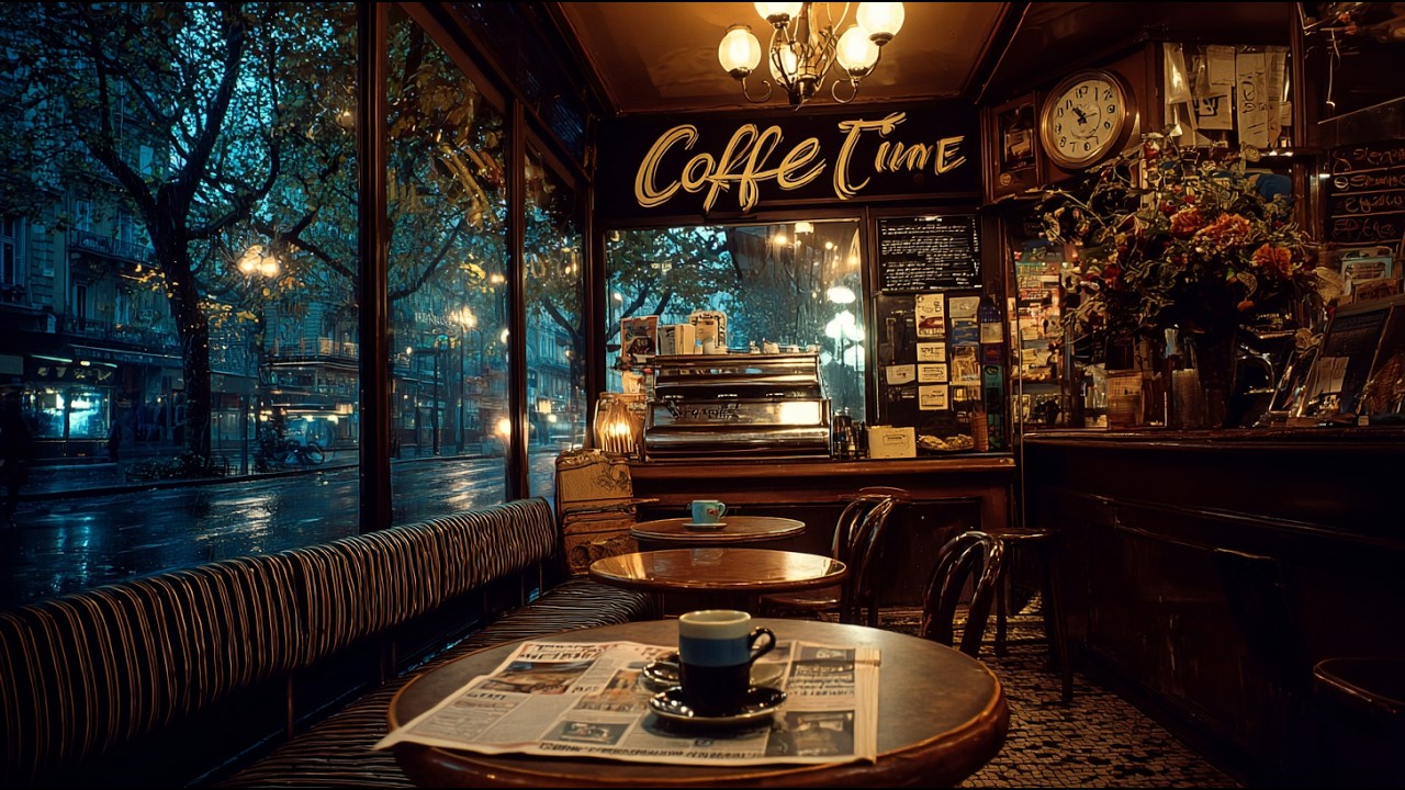 Calm Background Jazzhop ☕ 7.5 Hours Warm Lofi Jazzhop & Calm Grooves for Study, Focus & Night Work