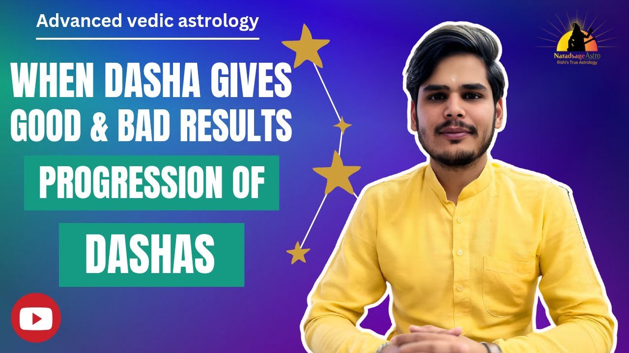 महादशा का फलित प्रोग्रेस दशा द्वारा | Advanced Vedic Astrology | Dasha Results