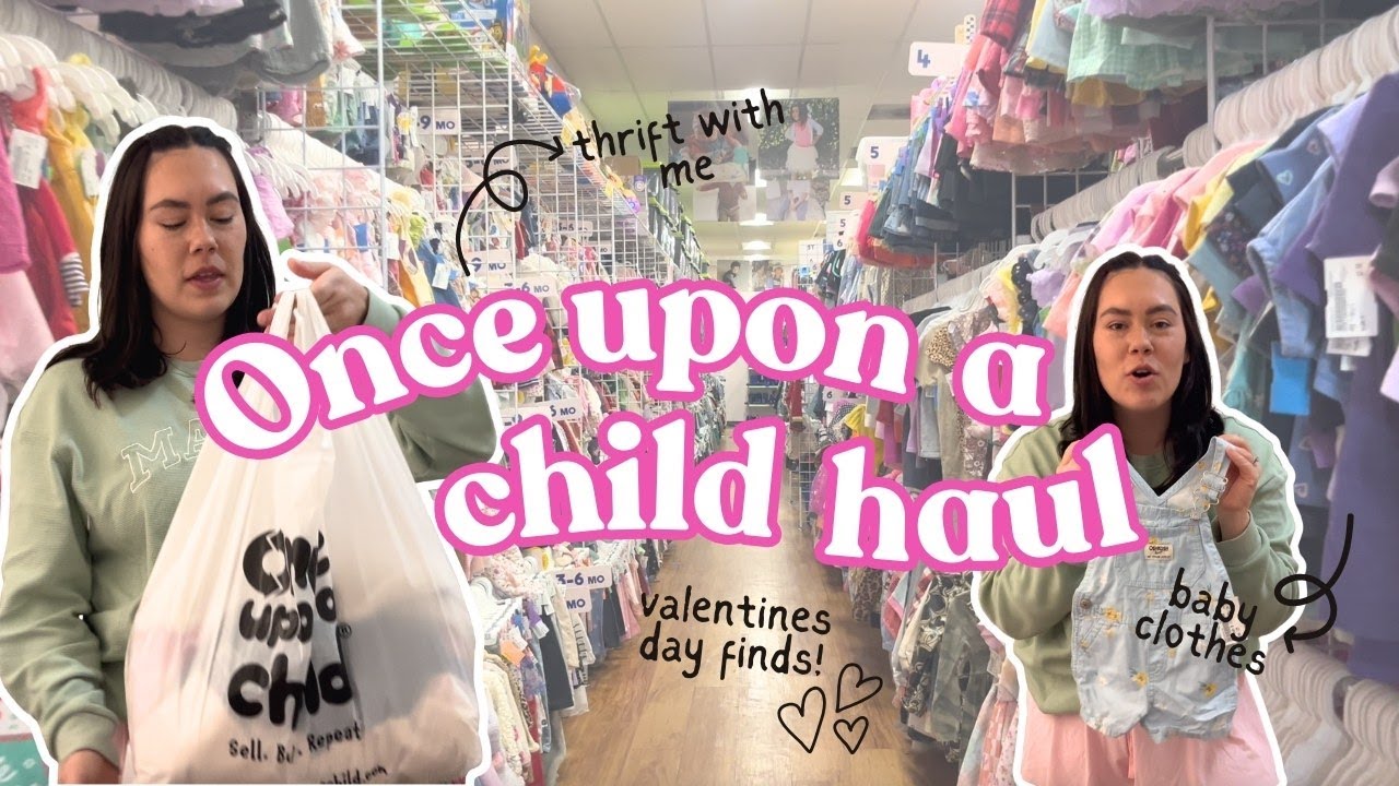 I Took My 4-Month-Old Thrifting 🩷 | Once Upon a Child Baby Haul