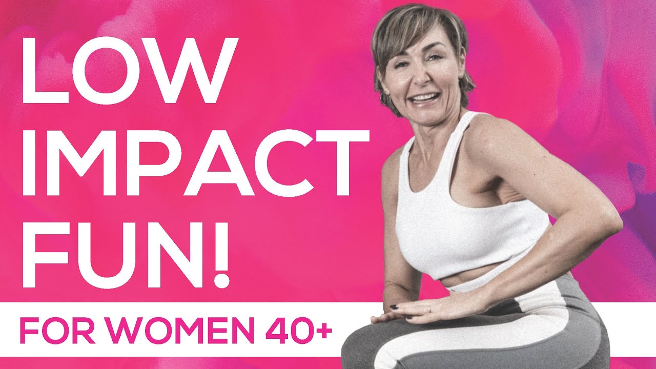 Low Impact Cardio Workout Safe for Sciatica or Low Back Pain for Women Over 40