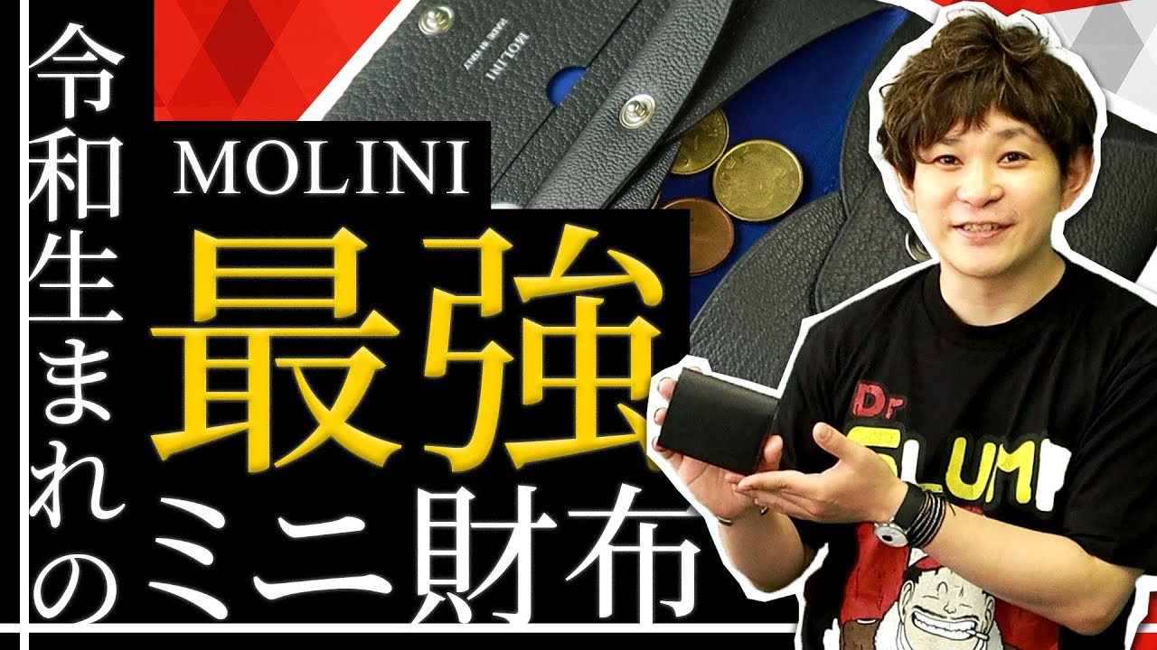 【ミニマリスト必見】MOLINIモリニのミニ財布をご紹介！良い点悪い点など徹底解説！【メンズ財布】
