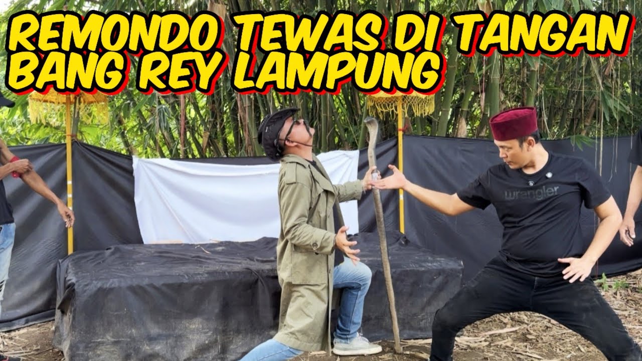 🔴BANG REY LAMPUNG TERBARU REMONDO ANCAM BANG REY DI PADEPOKAN